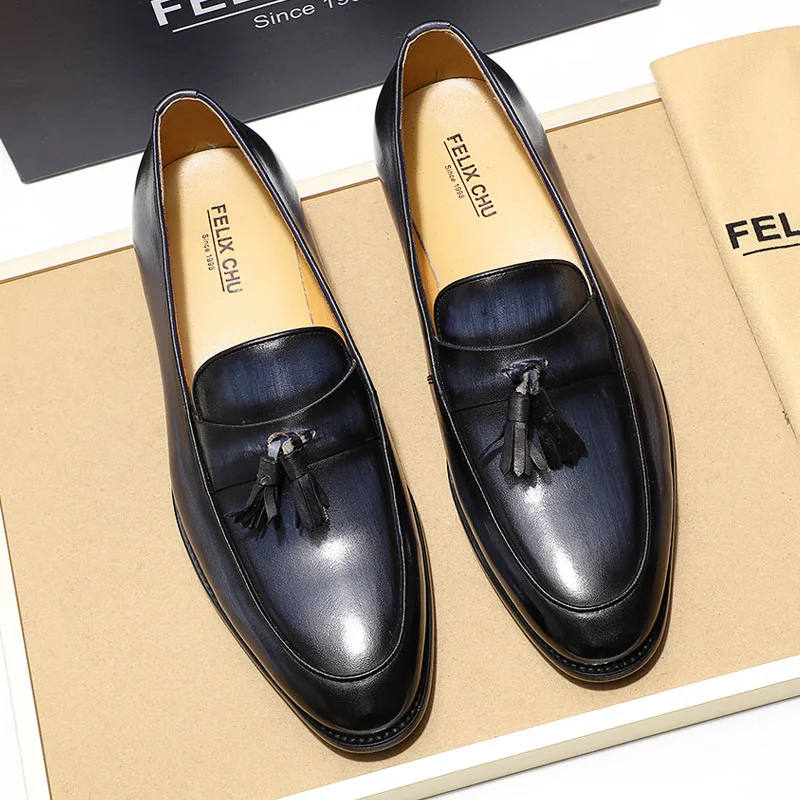 Новинка 2019 брендовые оксфорды с кисточками лоферы обувь без шнуровки острым