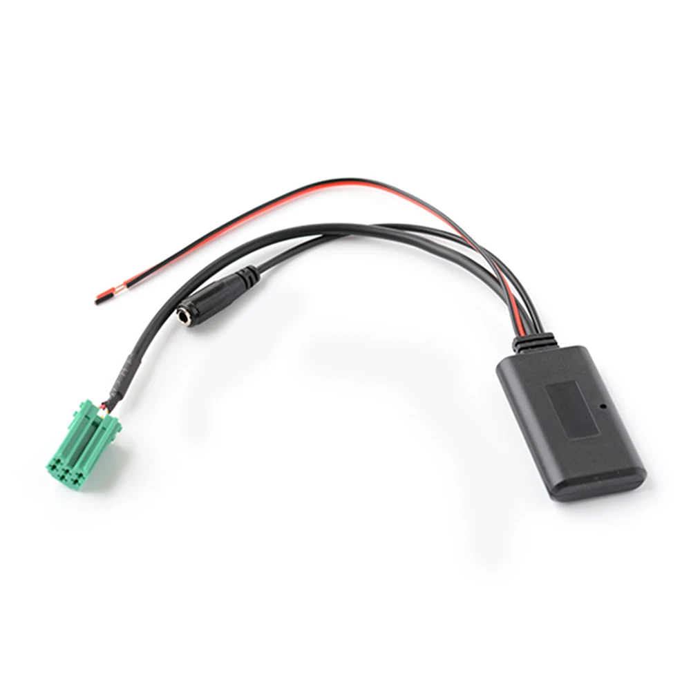 Автомобильный AUX аудио Bluetooth-совместимый адаптер BT модуль с микрофоном громкой