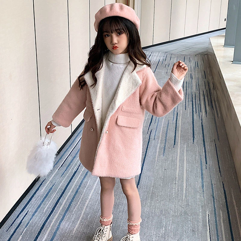 Осенне-зимние куртки для подростков плотное теплое зимнее пальто маленьких