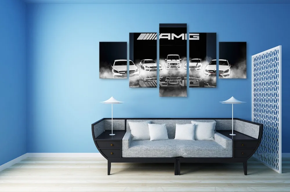 5 шт. настенные картины на холсте Бен З | Дом и сад