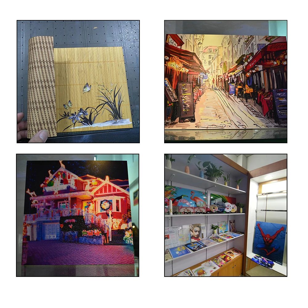 Промышленный Класс автоматический широкоформатный УФ-принтер 60*90 см струйный