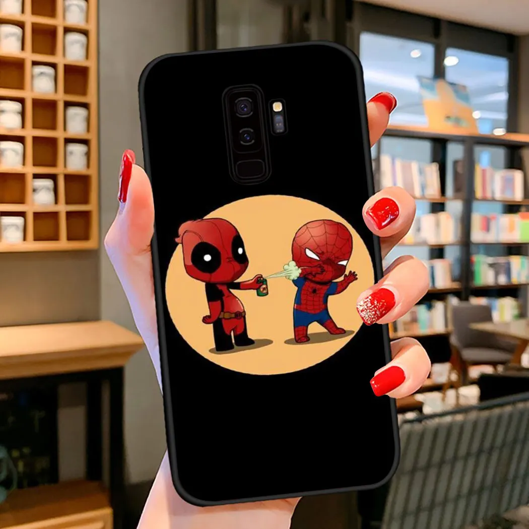 Мягкий силиконовый чехол Y47 Marvel Deadpool Spiderman для Samsung Galaxy Note 10 S20 Ultra Plus Lite A01 A11 A21 A41 A51