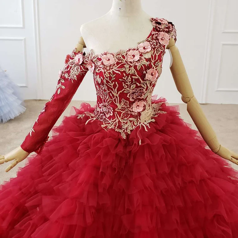 AIJINGYU Dress Spain Gowns Plus Bridle Gothic Clearance Bridal and Prices Gown Evening Dresses Long Sleeve Real Photo