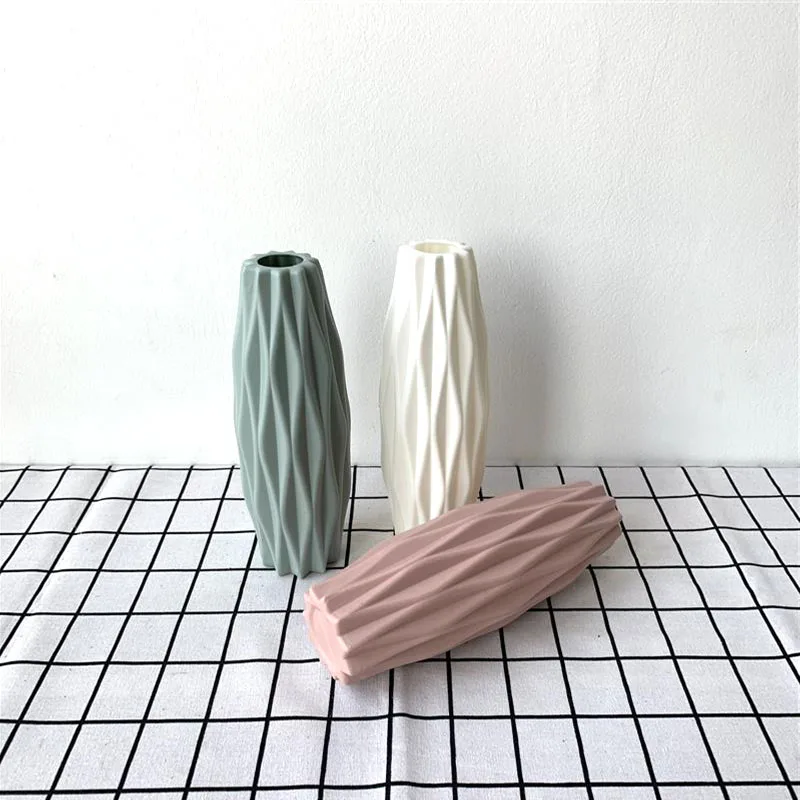 10pcs beautiful natural pampas grass dried flower matching plastic vase for wedding stage decoration Natural bouquet | Дом и сад