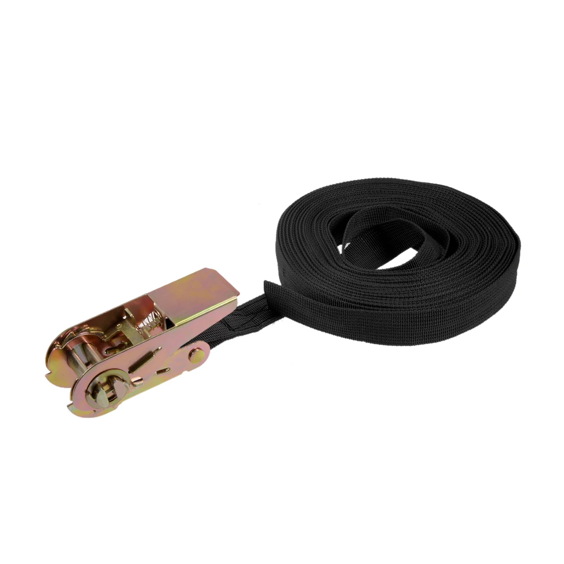 

uxcell 10M x 25mm Ratchet Tie Down Strap Cargo Lashing Straps 250Kg Work Load, Black