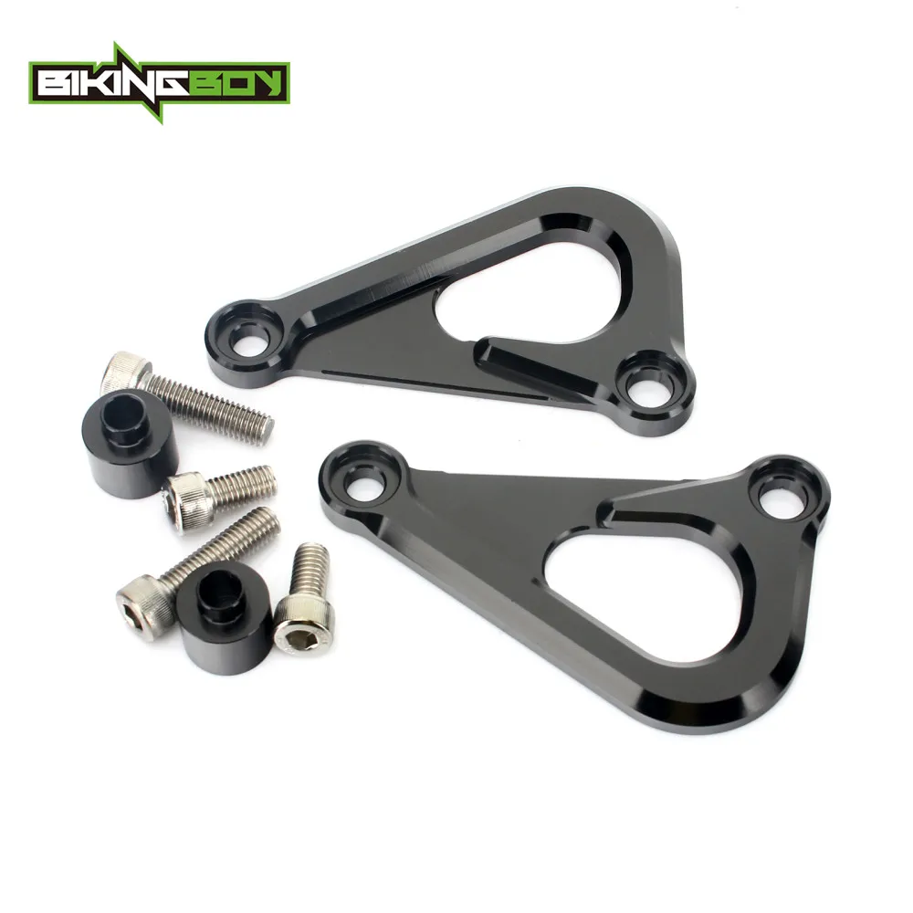 

BIKINGBOY For MV AGUSTA F4 10 11 12 13 14 Racing Hooks Anodized Hook Subframe Tie Down With Bolts Aluminium Alloy Pair 300g