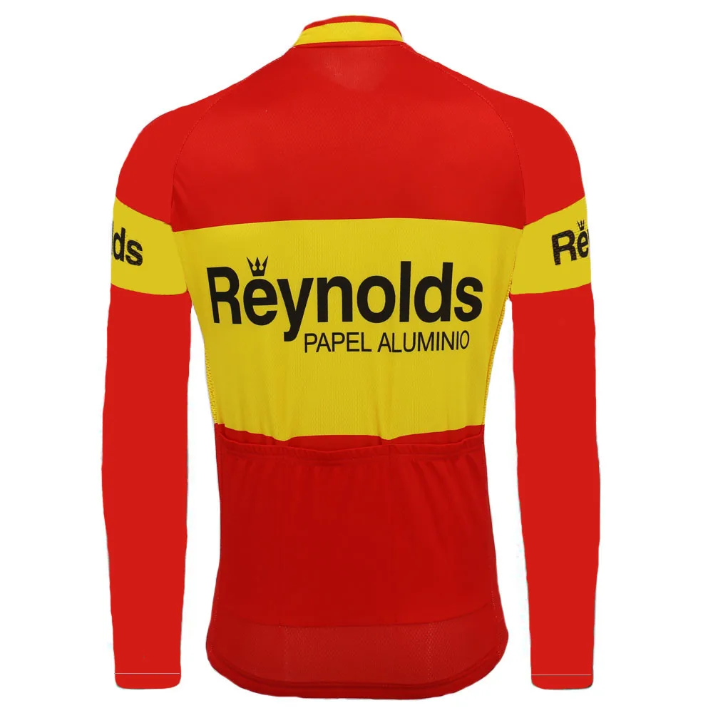 

Thin or fleece Men Winter long sleeve cycling jersey bike wear Outdoor sports cycling clothing bike jersey retro classicism-196
