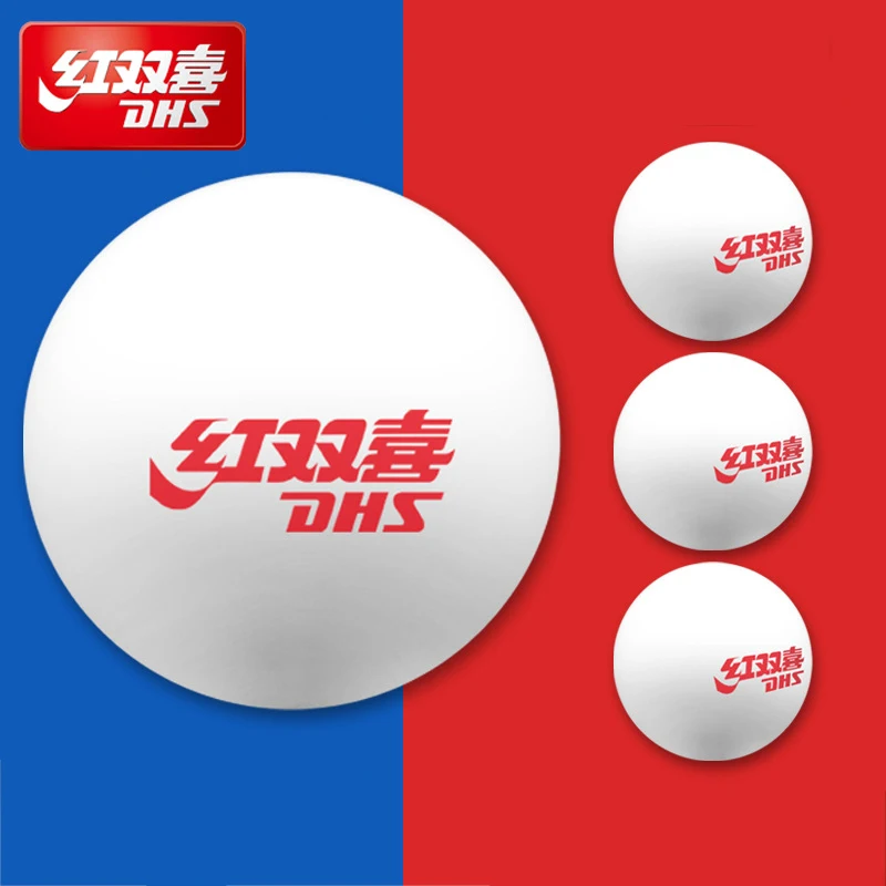 

DHS Ping Pong Ball Professional 40mm ABS Table Tennis Balls White Amateur Advanced Training Competition Ball