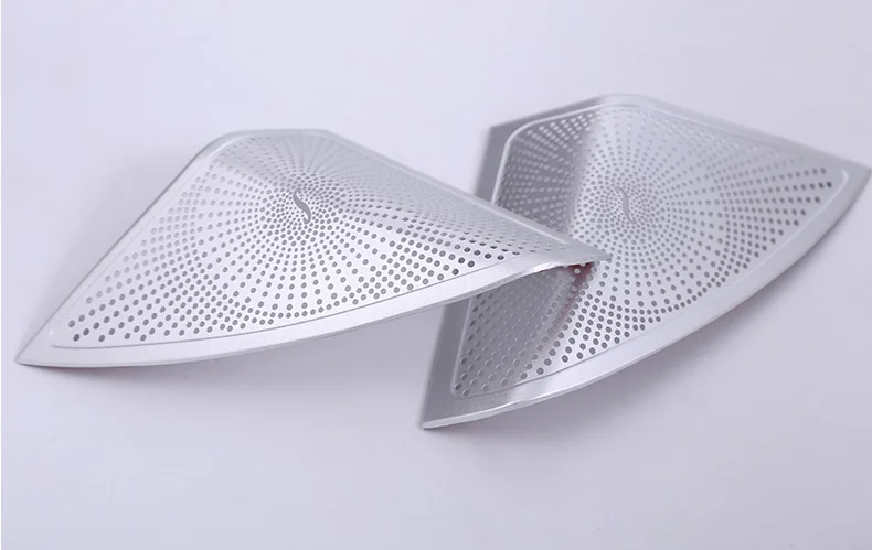 1 пара дверных стерео динамиков для стайлинга автомобиля обшивка алюминиевого