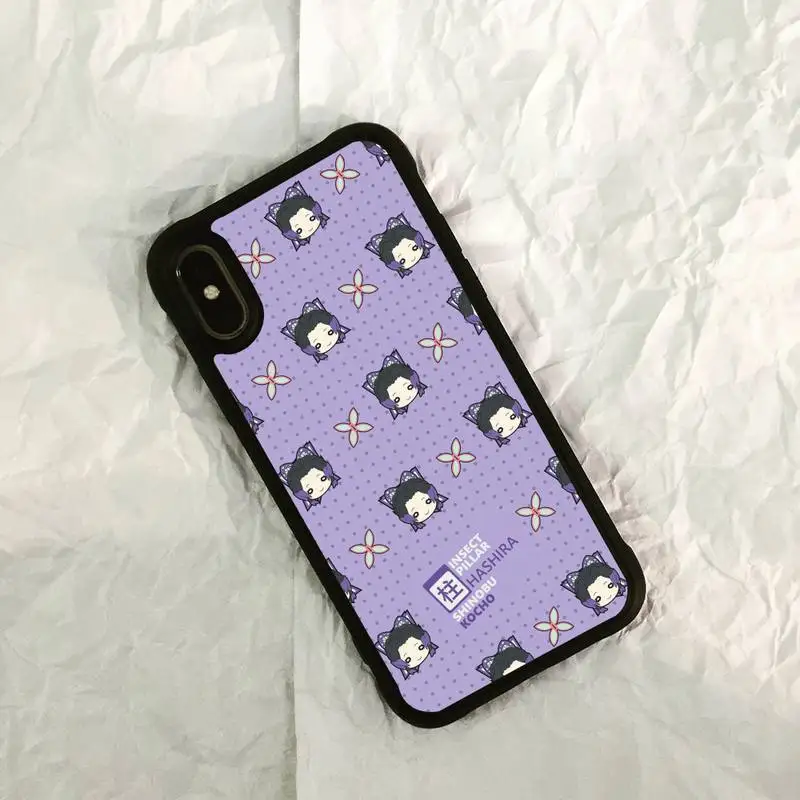 

Cute Japan Demon Slayer Phone PC&TPU Case for iphone 5s 6 7 8 11 12 XSMAX XR pro plus mini se2020 Cover Fundas Coque