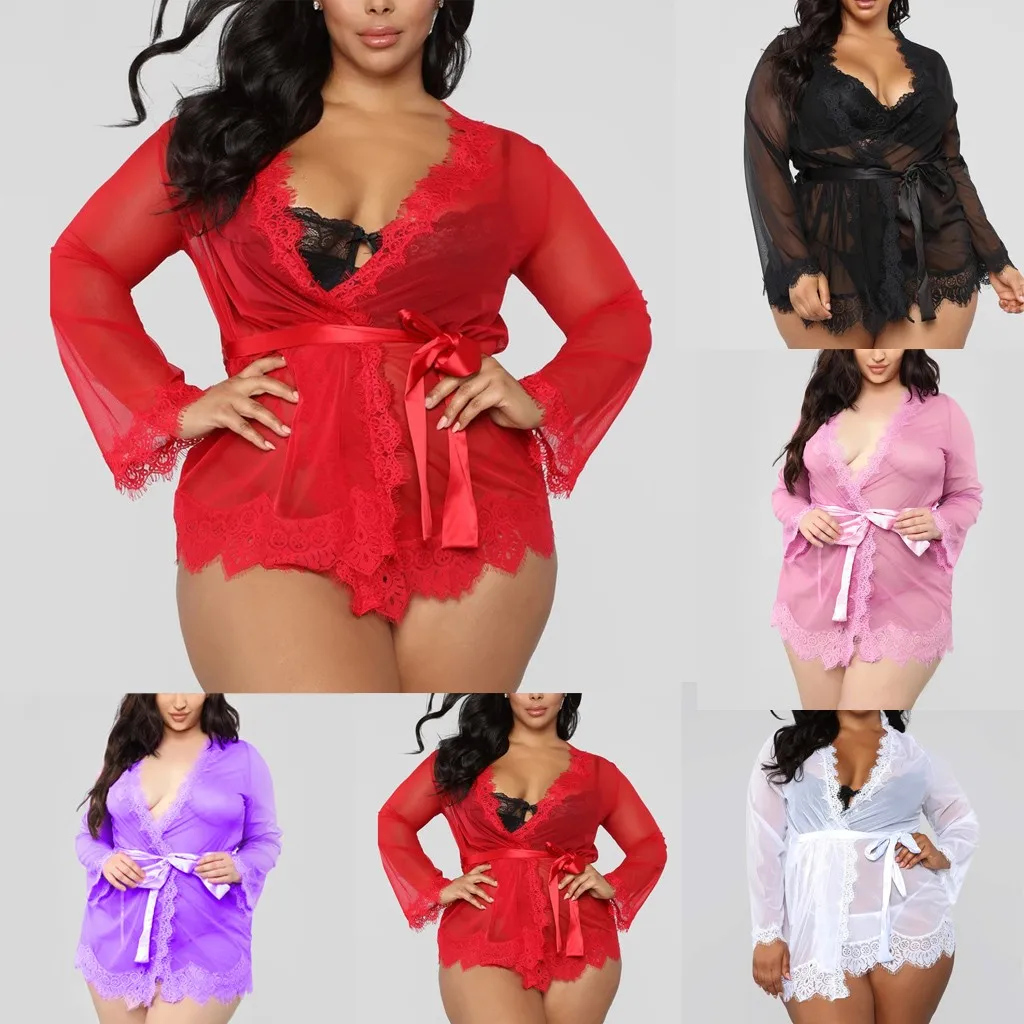 Кружевное Лоскутное Сексуальное белье с V-образным вырезом кружевное женское