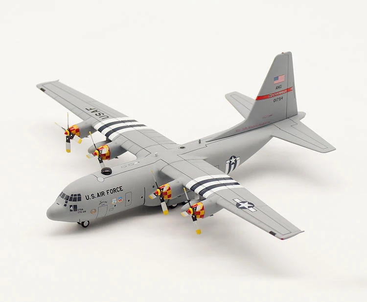Fine 1/200 готовая воздушная C 130H транспортная модель из сплава Коллекционная