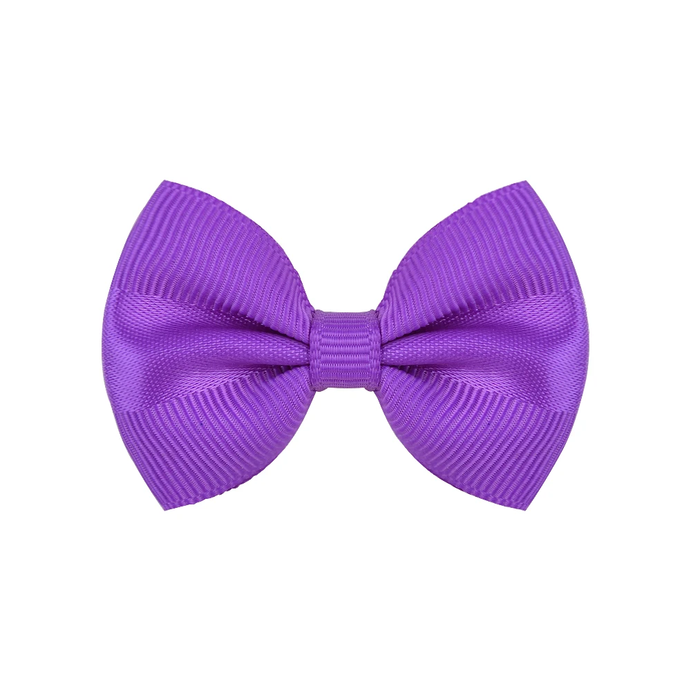 

20Colors Solid Ribbon Bowknot With Hair Clip Hairpin Boutique Cute Barrettes For Girls Headwear Kids Hair Accessories Best Gifts