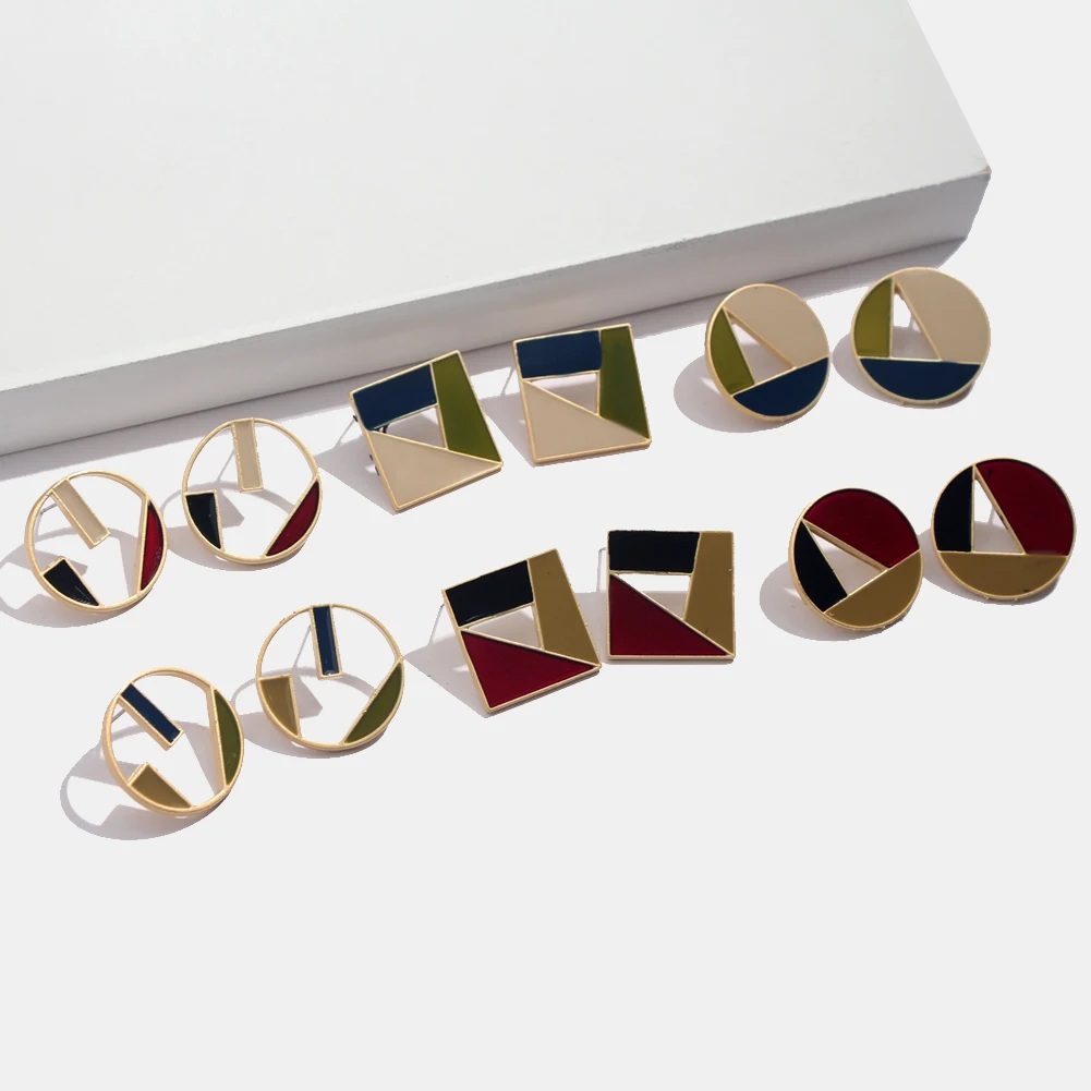 Женские романтичные свадебные серьги Flatfoosie элегантные гвоздики с полностью