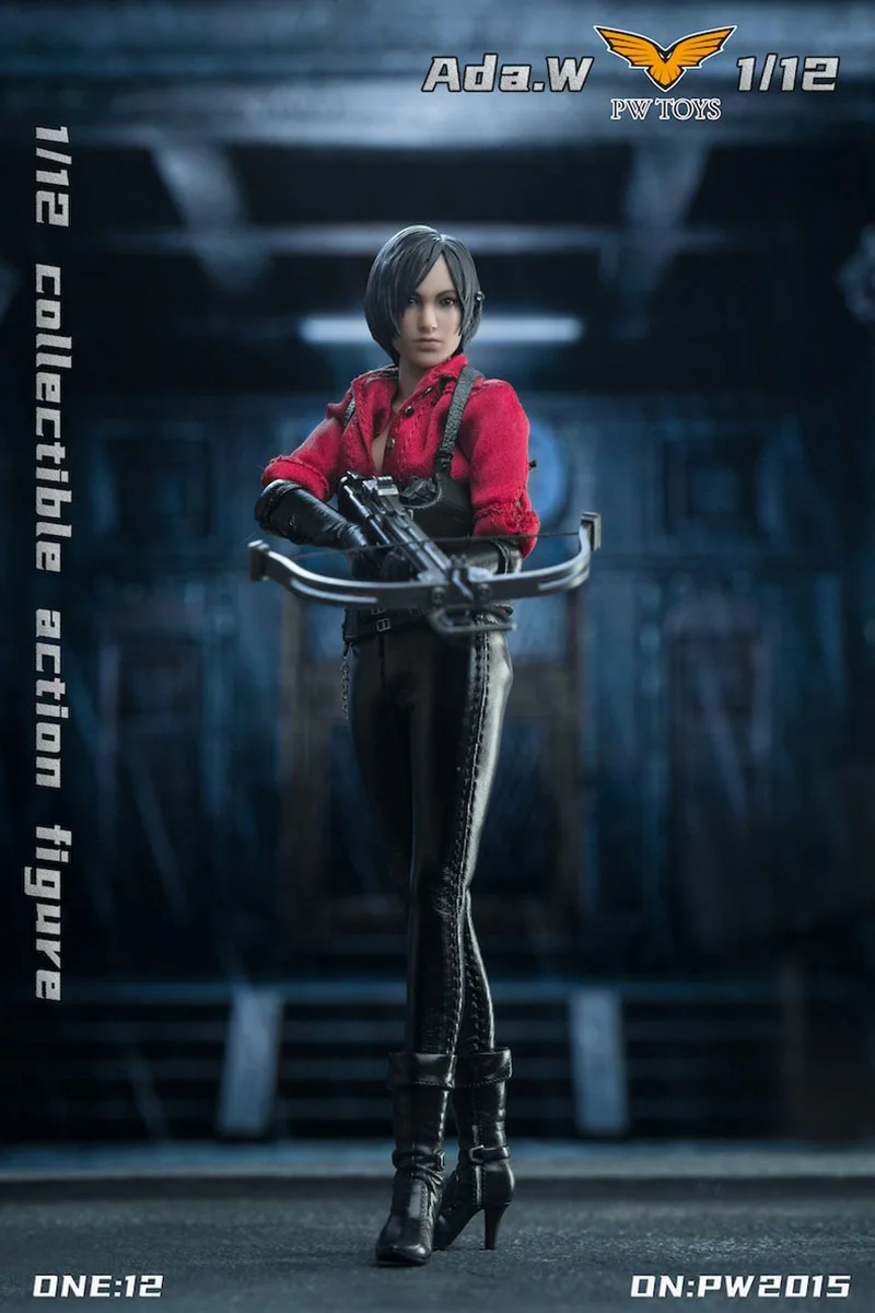 В наличии PWTOYS PW2015 1/12 Ada Wong фигурка модели 6 дюймов женщина-солдат экшн-кукла полный