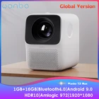 Портативный мини-проектор для домашнего кинотеатра, с вертикальной коррекцией