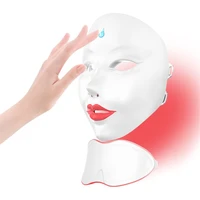 7 colors facial photon red light photodynamic face mask celluma foldable led moduletherapy anti aging mask machine