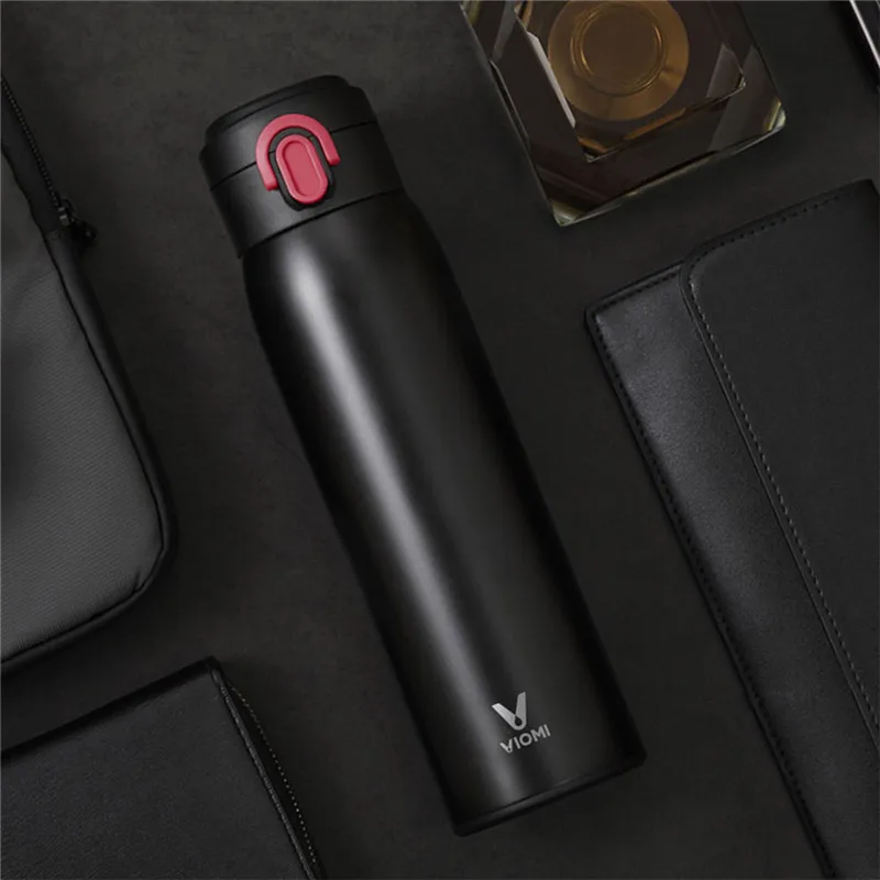 Оригинальный вакуумный термос Xiaomi mi Mijia VIOMI из нержавеющей стали 24 часа умная