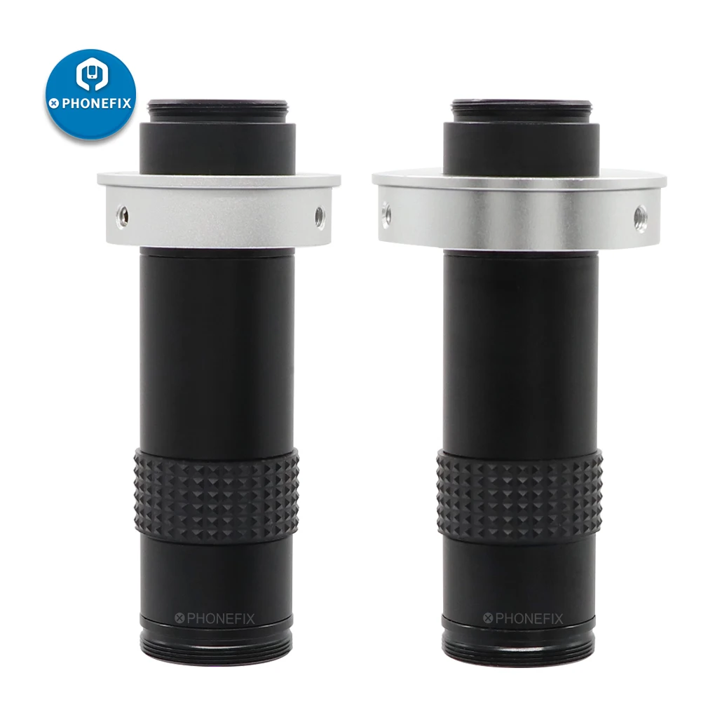 

High Coverag Distance C-mount Lens Continuous Zoom 1X - 120X 15:1 For CCD CMOS Industry Industrial Video Microscope Camera Lens