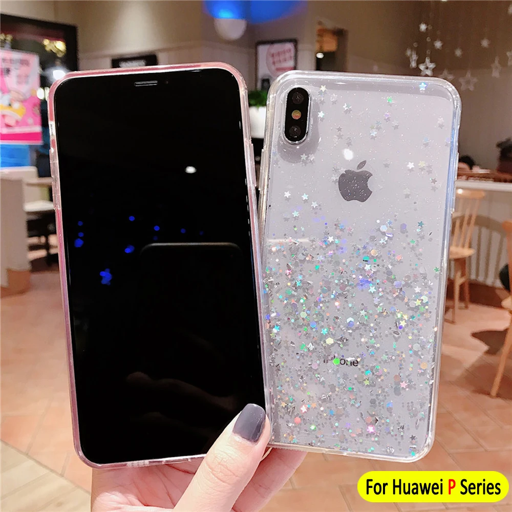 Чехол для huawei P 30 Pro чехол телефона P30 P20 Lite Light P30Pro P20Pro 20 Star Silver foil Drop Fundas|Бамперы| |