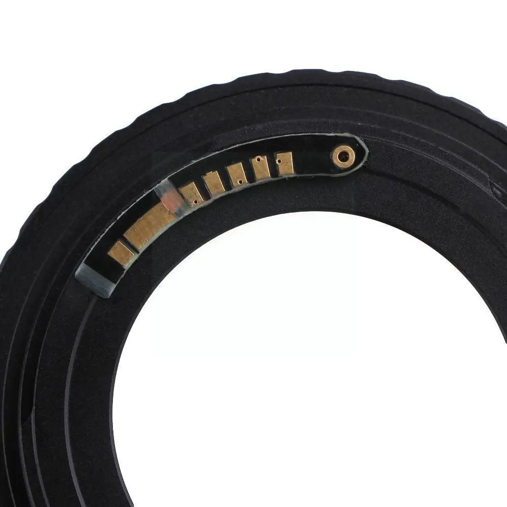 

New High Quality Lens Adapter Black For M42 Chips Lens For Ef Mount Ring Adapter Confirm C8d6