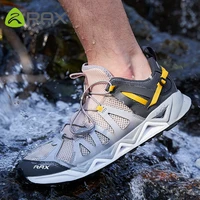 rax men up trekking shoes outdoor wading water shoes breathable mesh quick dry women ankle sneakers walking non slip