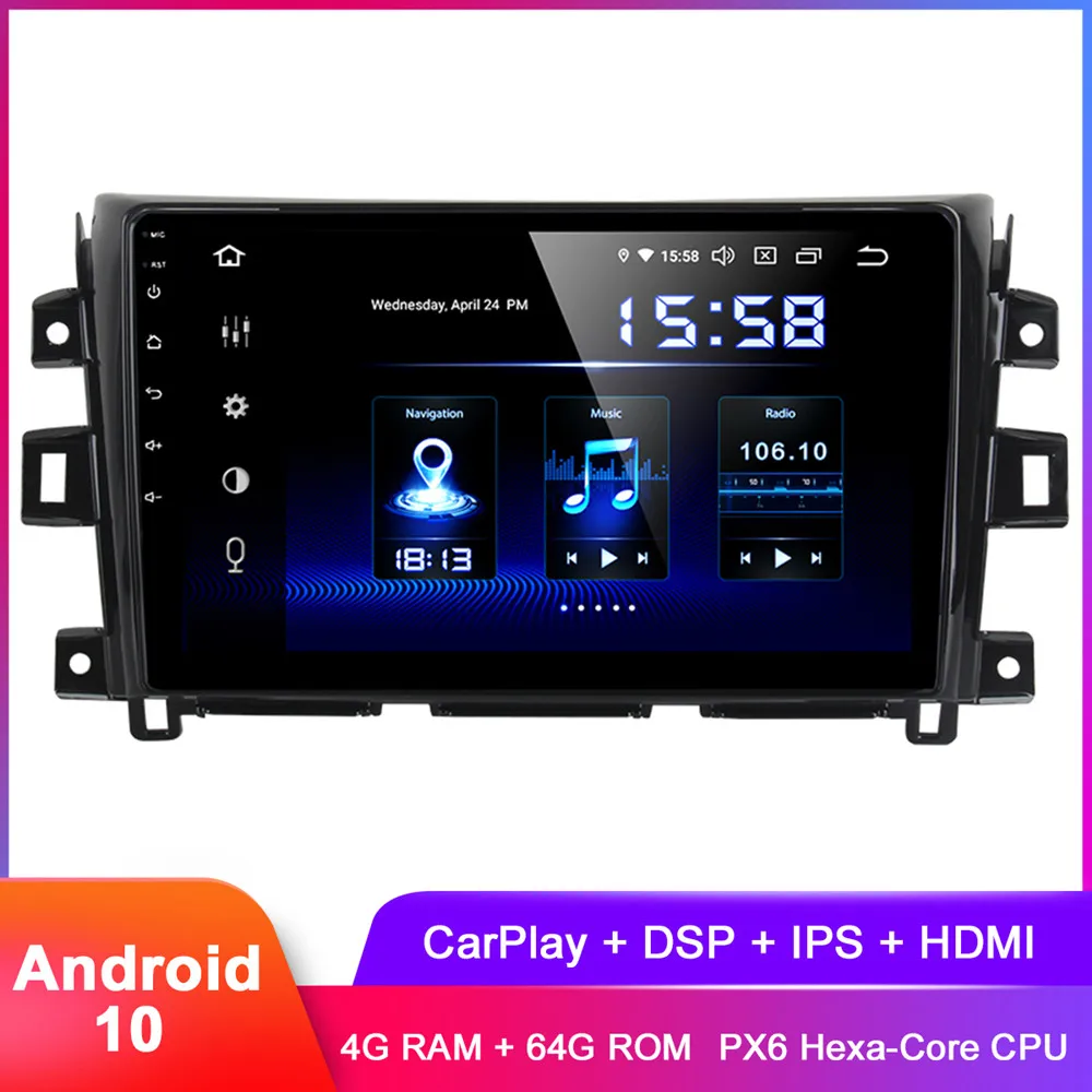 Автомобильная магнитола Dasaita стерео система на Android 10 с GPS IPS экраном 2 дюйма без DVD