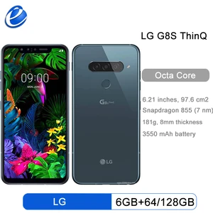 original unlocked lg g8s dual sim thinq 64128g lte android phone octa core 6 21 6gb 13mp12mp fingerprint nfc smartphone free global shipping