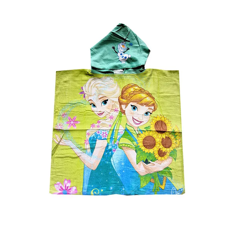 Детское хлопковое банное полотенце Disney 60x120 см с героями мультфильма Человек паук
