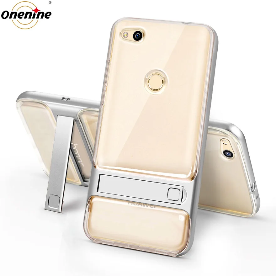 Crystal Silver Мобильный чехол для Huawei Honor 8 Lite силиконовый чехол P8 Lite P8Lite 360 Защитный Телефон задняя Броня Honor8Lite 8 Lite Honor8 - Цвет: Crystal Silver