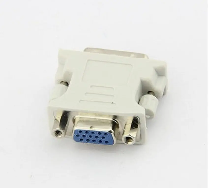 

DVI 24+1 DVI 24+5 Male To VGA Female Adapter Adaptor DVI-D DVI-I DVI-A