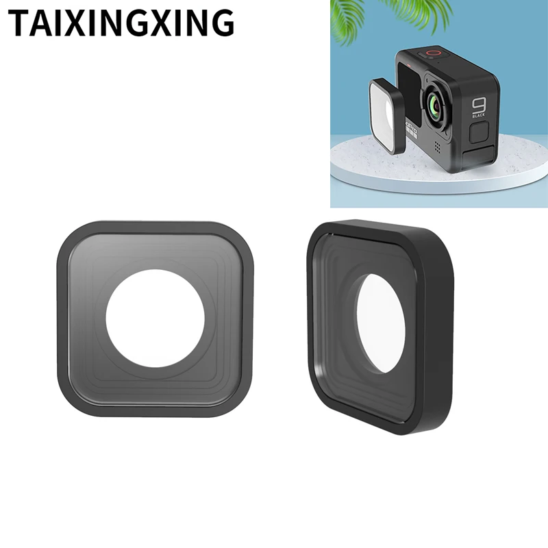

UV Filter Lens Cover Protector Repair Part For Go Pro Hero 9 Black Sport Camera Accessories