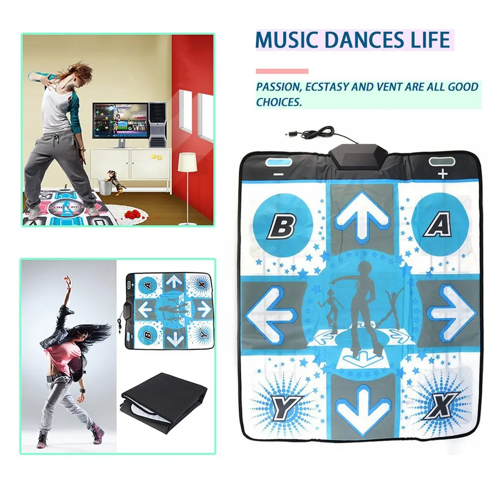 Новые Нескользящие Dance Revolution коврик для Nintendo WII Горячие Вечерние игра