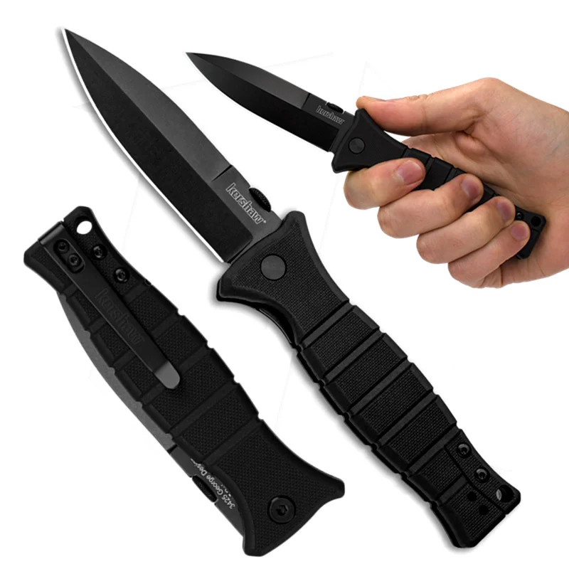 Kershaw k3425 складной нож 8CR13 лезвие жесткий нейлон стекло волокно ручка карманный Кемпинг Охота тактические ножи для выживания EDC