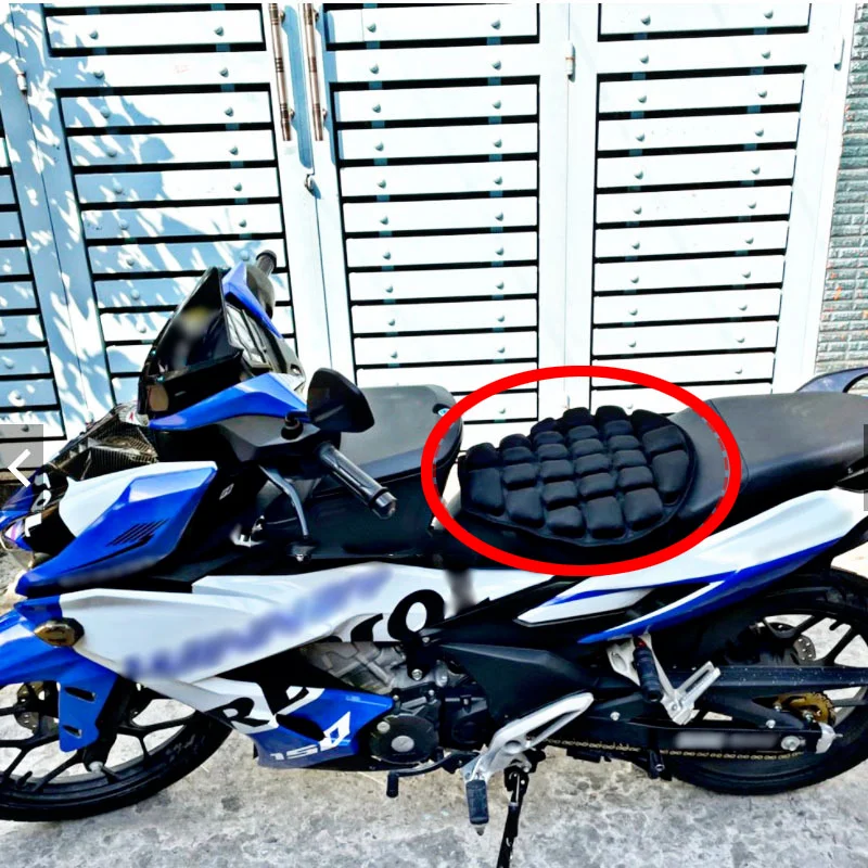 

Воздушная подушка для мотоцикла крутое сиденье, чехол для сиденья, Солнцезащитный коврик, электрический автомобиль, амортизация, декомпрес...