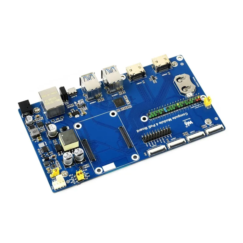 Вычислительный модуль Raspberry Pi 4 IO Плата с функцией PoE для всех вариантов CM4 Gigabit