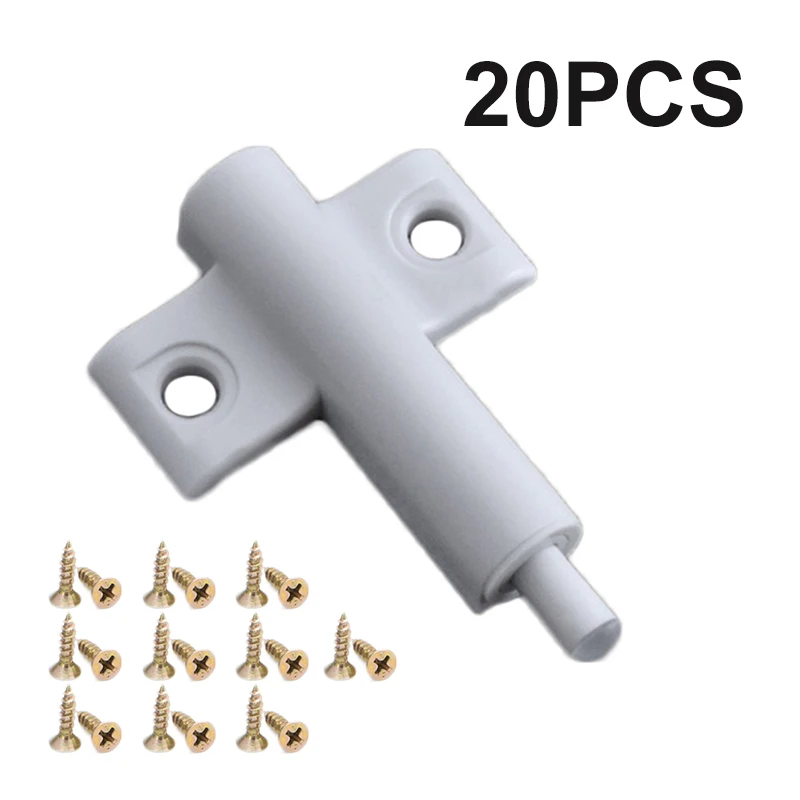 20 штук кухонный шкаф мягкий тихий ближе демпфер шурупы ловит дверь останавливает