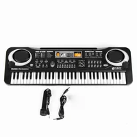 61 key digital electric piano keyboard portable multi functional keyboard with microphone music keyboard electric keyboard