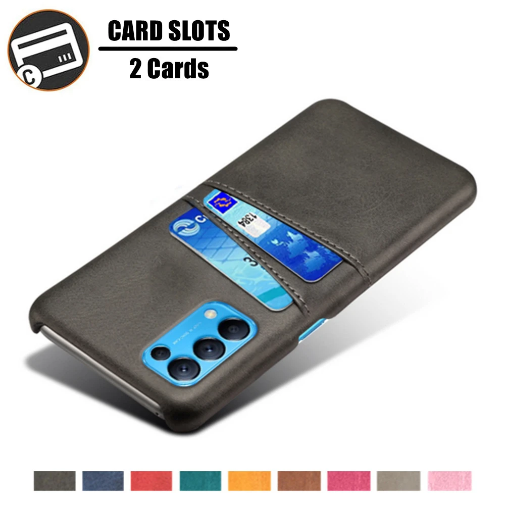 

Card Slots Wallet Cover For OPPO Reno 5 2 Z F 10x Zoom Coque Business Case For Oppo Reno 4 SE Lite 3 4G 5 Pro Plus 5G Capa Funda