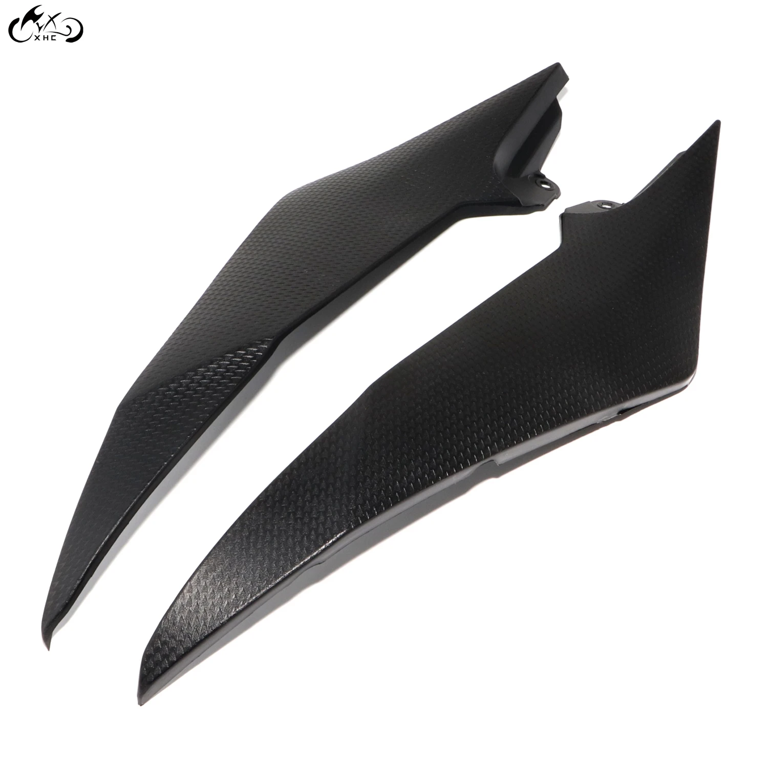 2Pcs Motorcycle Black High Quality Plastic Gas Tank Side Cover Panel Fairing Trim Cowl For Yamaha YZF R6 2008-2015 YZF-R6 YZFR6 |