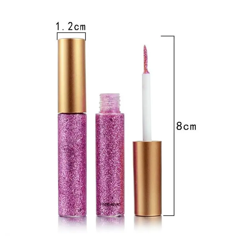 

HANDAIYAN 10 Colors Shiny Matte Eyeliner Make Up Waterproof Professional Eye Maquiagem Eyeliner Pen Liner Festival Easywear K0R5
