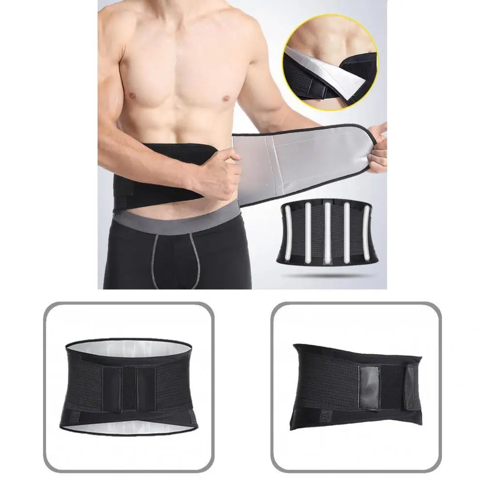 

Fashion Fat Burning Belt Elastic Dense Stitches Waist Trimmer Belt for Running Waist Support Belt