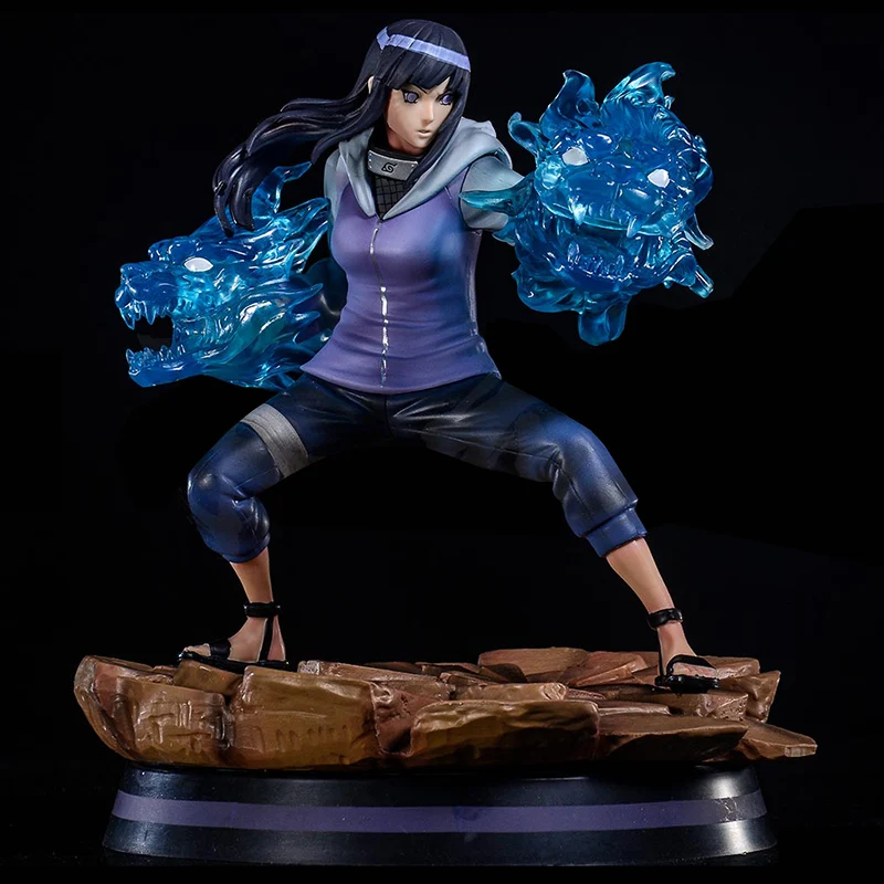 Экшн фигурка Наруто гиуга Хината 23 см сменная рука голова льва ПВХ Коллекционная