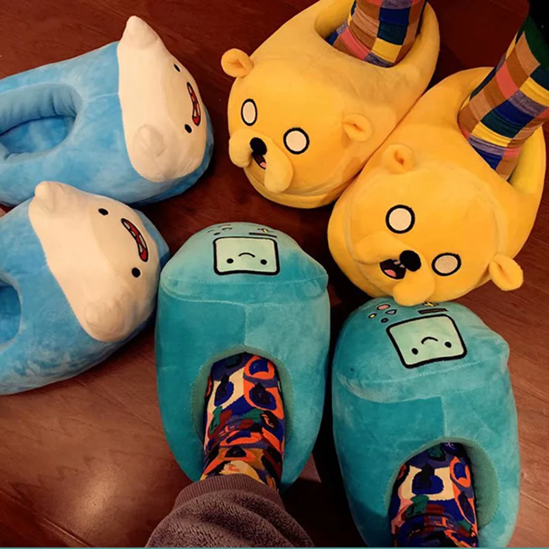 Новинка 2021 модные женские тапочки домашняя теплая плюшевая мужская обувь для