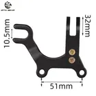 Велосипедные запчасти, колодки для горного велосипеда, гидравлические плоские столбы, дисковые тормоза, адаптер, автомобильный Hillock, велосипедные аксессуары, велосипедные Rockbros