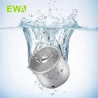 ewa a2 pro metal mini bluetooth speaker portable bass subwoofer waterproof music column boombox tf aux shower outdoor speaker