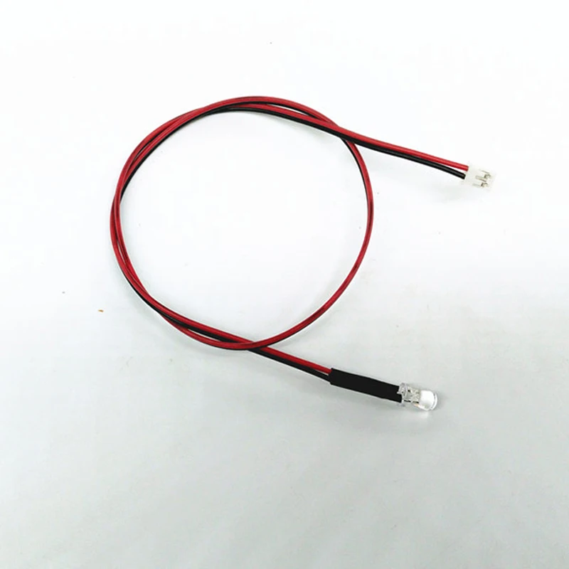 5 шт./лот аксессуары DIY красочные светодиодные лампы 3 мм 8 10 с 300 проводом для