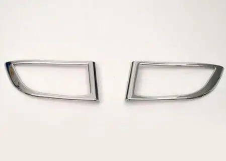 ABS Хромированная передняя задняя противотуманная фара крышка для Toyota Land Cruiser Prado FJ 120 2003-2009 аксессуары - Цвет: Армейский зеленый