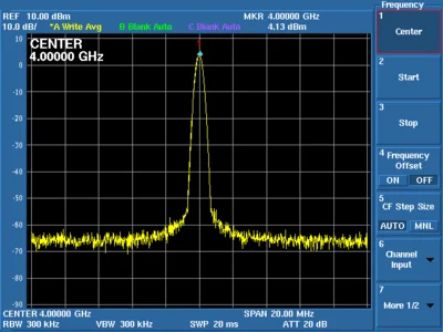 Модуль ADF5355 сенсорный цветной экран радиочастотный источник сигнала VCO