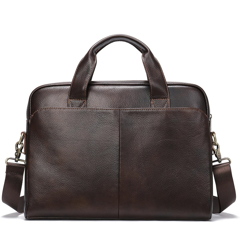 Портфель WESTAL мужской из натуральной кожи сумка для ноутбука Офисная ручной